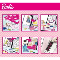 Barbie Zestaw kreatywny szkoła mody - Lisciani zdjęcie 3