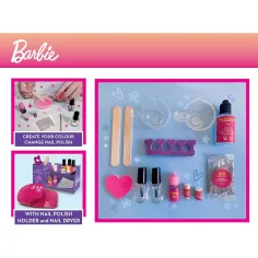 Barbie Zmieniające kolor magiczne studio paznokci - Lisciani zdjęcie 2