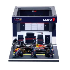 Bburago: F1 samochód wyścigowy - Red Bull RB21 Pit / Max Verstappen 1/43 zdjęcie 2