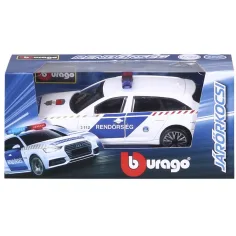 Bburago: Węgierski Radiowóz Audi A6 Avant 1:43 zdjęcie 4