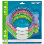 Bestway: Zestaw 4 pierścieni do nurkowania w kształcie rybek Lil Fish™