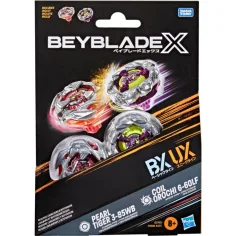 Beyblade X Pearl Tiger 3-85WB i Coil Orochi 6-60LF zestaw bączków - Hasbro