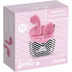 Bezprzewodowe różowe słuchawki Bluetooth Barbie - Lisciani