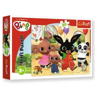 Bing i przyjaciele: Wesoły Bing 30-elementowe puzzle - Trefl