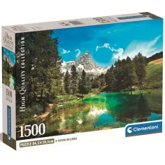 Błękitne jezioro 1500szt HQC puzzle 84,5x59,5cm - Clementoni