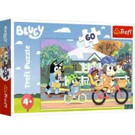 Bluey jeździ na rowerze 60-elementowe puzzle - Trefl