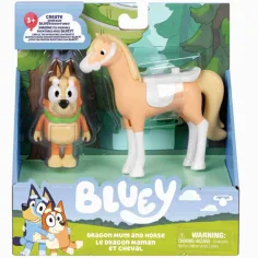 Bluey Samochód z figurką Chilli