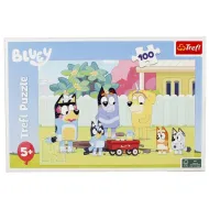 Bluey: Szczęśliwy świat - puzzle 100 elementów - Trefl