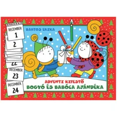 Prezent Bogyó i Babóca - Adwentowy kolorowanka książka