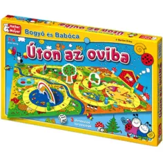 Bogyó i Babóca - W drodze do przedszkola gra planszowa