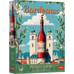 Bordeaux Francja 1000-elementowa układanka premium - Trefl zdjęcie 1
