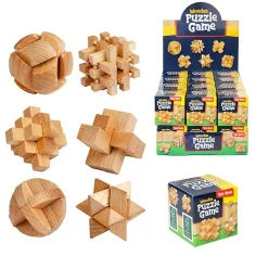 Brain Quest drewniana łamigłówka w różnych wersjach 1szt