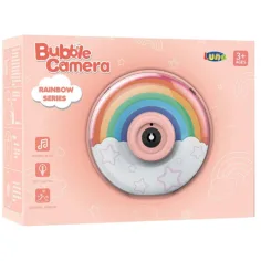 Bubble Camera: Tęczowy aparat do robienia baniek z dźwiękiem i światłem zdjęcie 1