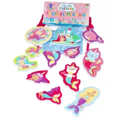 Buddy & Barney Zabawka do kąpieli puzzle - Magiczne syrenki zdjęcie 2