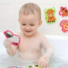 Buddy & Barney Zabawka do kąpieli puzzle - Stajnia zdjęcie 2