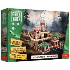Budujemy z cegieł Brick Trick: Baza wojskowa 340 elementów - Trefl zdjęcie 1