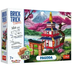 Budujemy z cegieł Brick Trick: Pagoda 160 elementów - Trefl zdjęcie 1