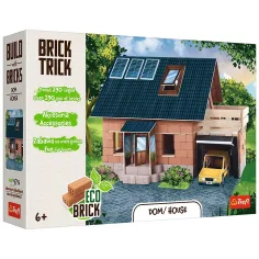 Budujemy z klocków Brick Trick: Domek z garażem 290 elementów - Trefl zdjęcie 1