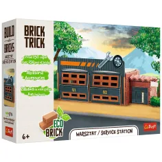 Budujemy z klocków Brick Trick: Stacja serwisowa 150 elementów - Trefl zdjęcie 1