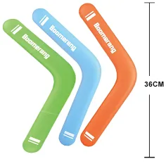 Bumerang: Bumerang w różnych kolorach, 36 cm, 1 szt. zdjęcie 2