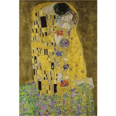 Całus, Klimt - puzzle 500 elementów z ramką - Trefl zdjęcie 2