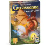 Carcassonne: Smoki i wróżka – dodatek do gry planszowej – Piatnik