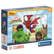 Clementoni: Spider-Man – Kostka z bajkami Póki, 12 sztuk