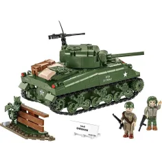 COBI: Gra konstrukcyjna czołgu M4A1 Sherman (3126) zdjęcie 2