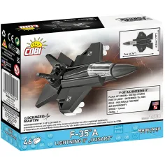COBI: Siły Zbrojne F-35A Lightning II "Husarz" klocki konstrukcyjne (5926) zdjęcie 4