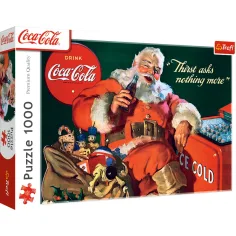Coca-Cola Mikołaj 1000szt. premium plus puzzle - Trefl zdjęcie 1