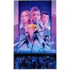 Crayola: Art With Edge - K-Pop Demon Hunters kolorowanka i plakat zdjęcie 3