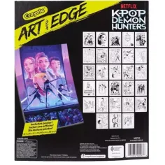 Crayola: Art With Edge - K-Pop Demon Hunters kolorowanka i plakat zdjęcie 4