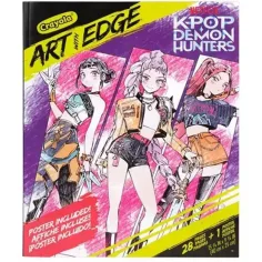 Crayola: Art With Edge - K-Pop Demon Hunters kolorowanka i plakat zdjęcie 1