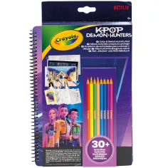 Crayola: Koloruj i Szkicuj - K-Pop Łowcy Demonów kreatywny zestaw do rysowania i kolorowania