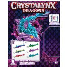 CrystaLynx: Kolekcjonerskie smoki breloczek - Spin Master