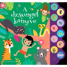 Cudowne książki dźwiękowe - Interaktywna książka dźwiękowa Księga dżungli