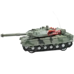 Czołg M1 Abrams zdalnie sterowany RC z efektami świetlnymi i dźwiękowymi, skala 1:32, 22 cm zdjęcie 3