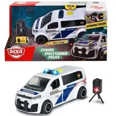 Dickie SOS seria: Citroen SpaceTourer radiowóz z fotoradarem - Simba toys