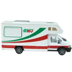 Die-Cast: Metalowy kamper w różnych wariantach, 17 cm, 1 sztuka zdjęcie 2