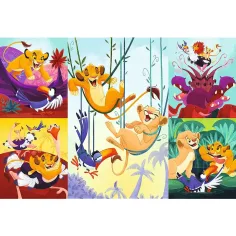 Disney: Król Lew, puzzle 100 elementów - Trefl zdjęcie 2