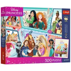 Disney Księżniczki 300-elementowa układanka premium - Trefl zdjęcie 1