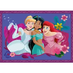 Disney księżniczki 4 w 1 puzzli - Clementoni zdjęcie 5