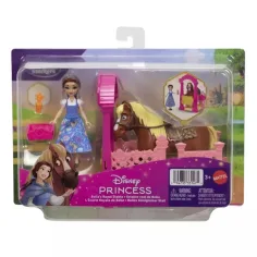 Disney Księżniczki: Mini Belle księżniczka królewska stajnia - Mattel