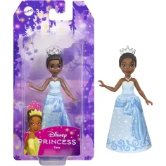 Disney Księżniczki: Mini księżniczka Tiana w niebieskiej sukience - Mattel