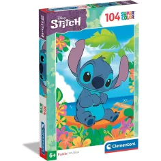 Disney Stitch 104-elementowa układanka Supercolor - Clementoni