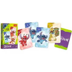 Disney: Stitch Czarny Piotruś gra karciana - Trefl zdjęcie 2
