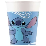Disney Stitch papierowe kubki, zestaw 8 sztuk, 200 ml