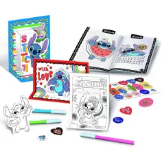 Disney Stitch szkoła rysunku w plecaku - Lisciani zdjęcie 2
