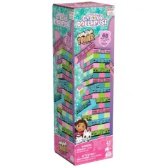 Domek dla lalek Gabby: kolorowa wieża Jenga – Spin Master