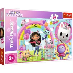 Gabi domek dla lalek 24 szt. Maxi puzzle - Trefl